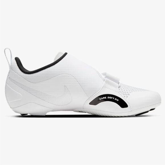 Nike SuperRep Indoor Cycling Spinning Shoes White Black Size 7 - Picture 2 of 16